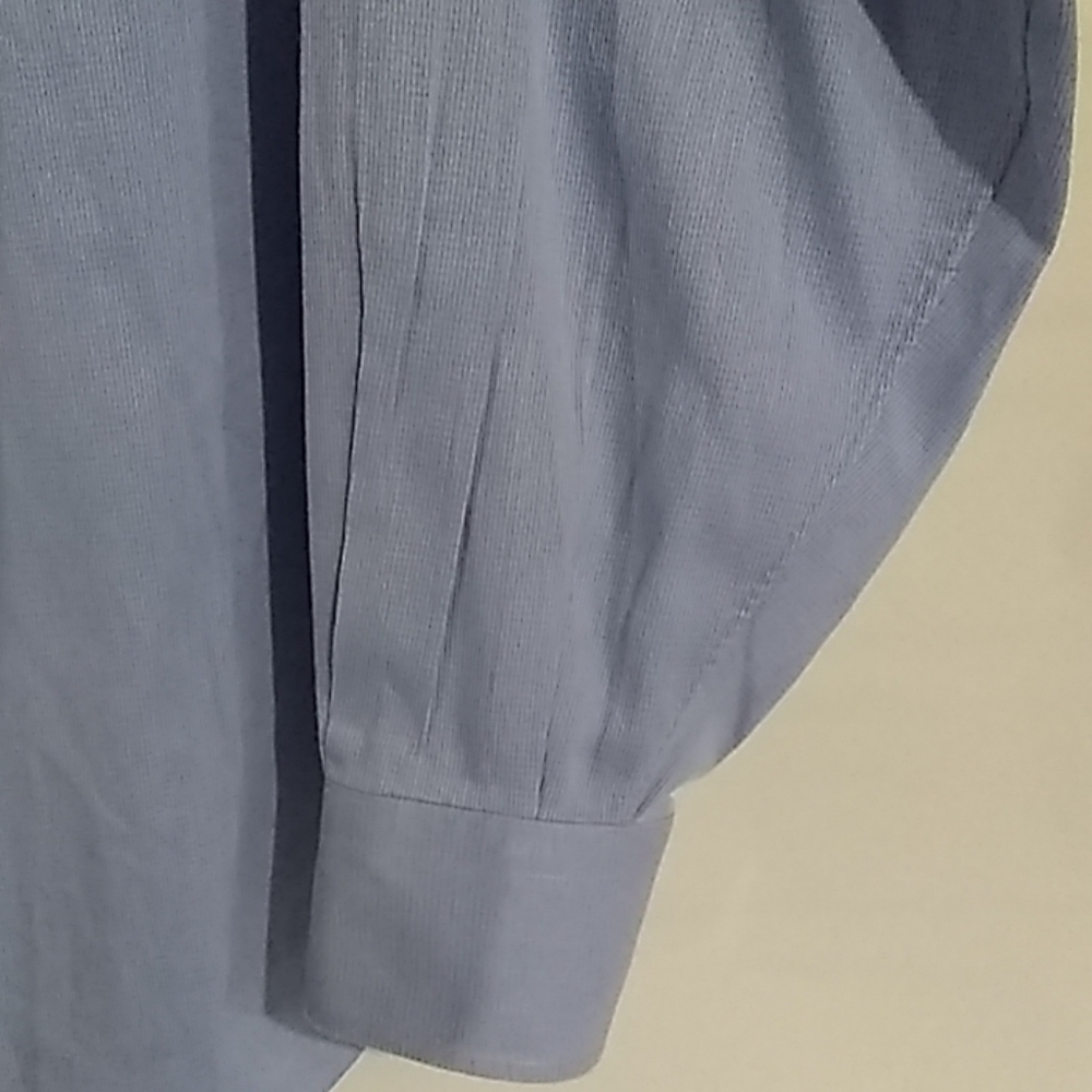 Nordstrom Dobby Cotton Buttondown Size 16-35 - Picture 6 of 6